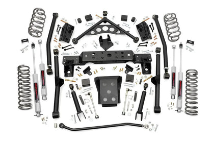 Rough Country 4 Inch Lift Kit | Long Arm | Jeep Grand Cherokee WJ 4WD (1999-2004) by Rough Country