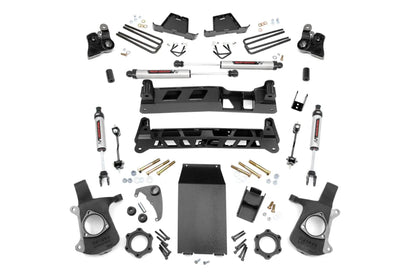 Rough Country 4 Inch Lift Kit | V2 | Chevy Silverado & GMC Sierra 1500 4WD (1999-2006 & Classic) by Rough Country