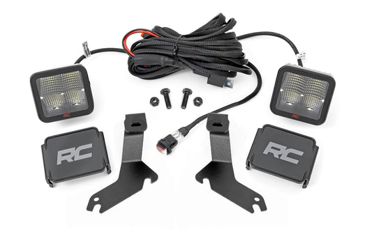 Kit de luces LED | Montaje en zanja | Par Spectrum de 2" | Punto | Chevy Silverado 1500 (99-06)/Tahoe (00-06)
