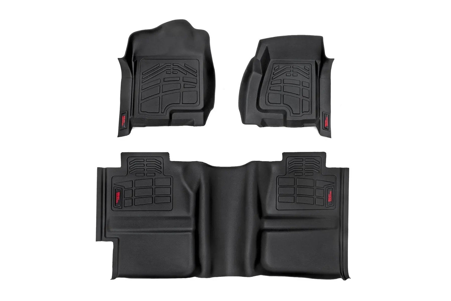 Rough Country Sure-Fit Floor Mats | FR & RR | Chevy/GMC 1500 (99-06 & Classic) by Rough Country