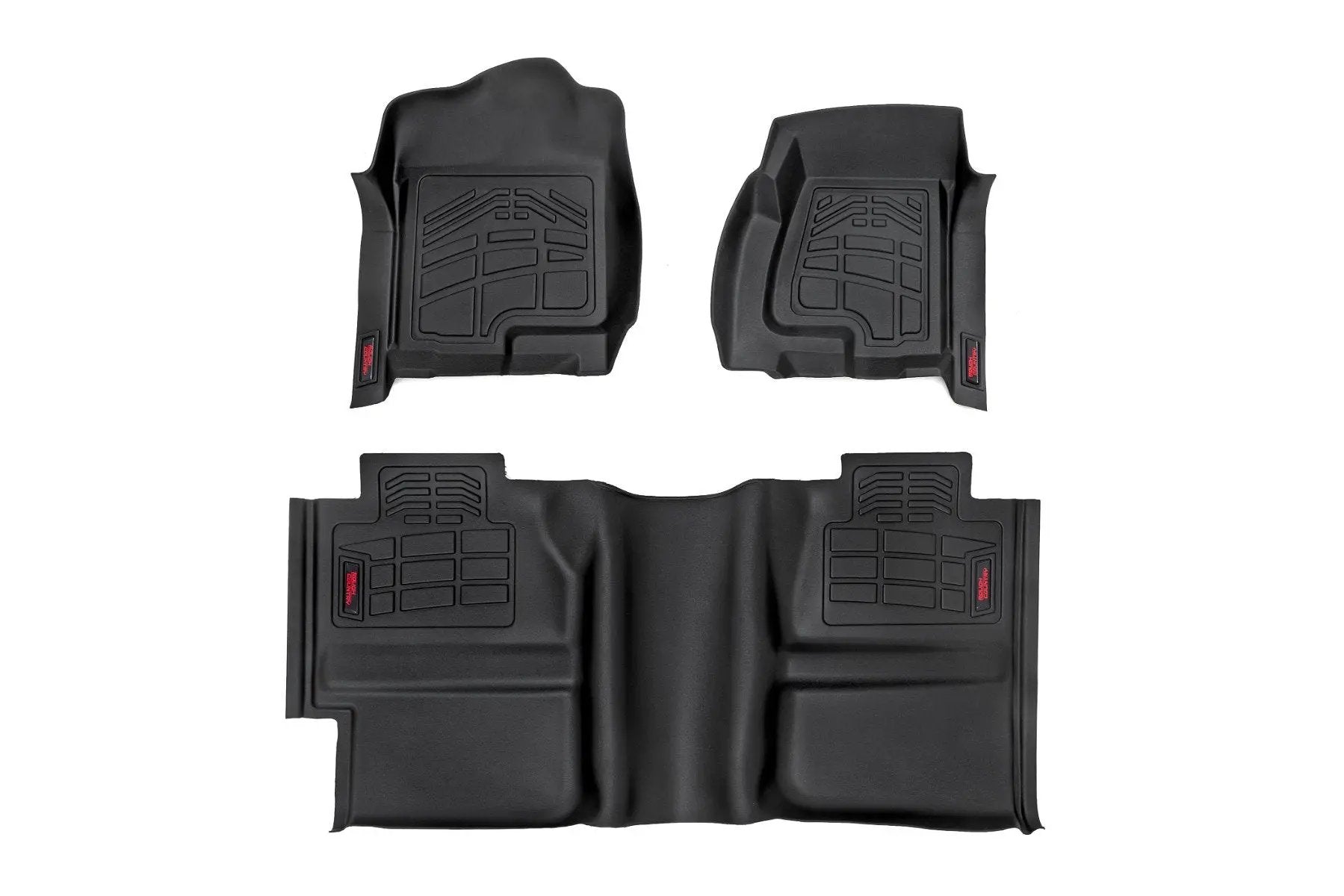 Rough Country Sure-Fit Floor Mats | FR & RR | Chevy/GMC 1500 (99-06 & Classic) by Rough Country