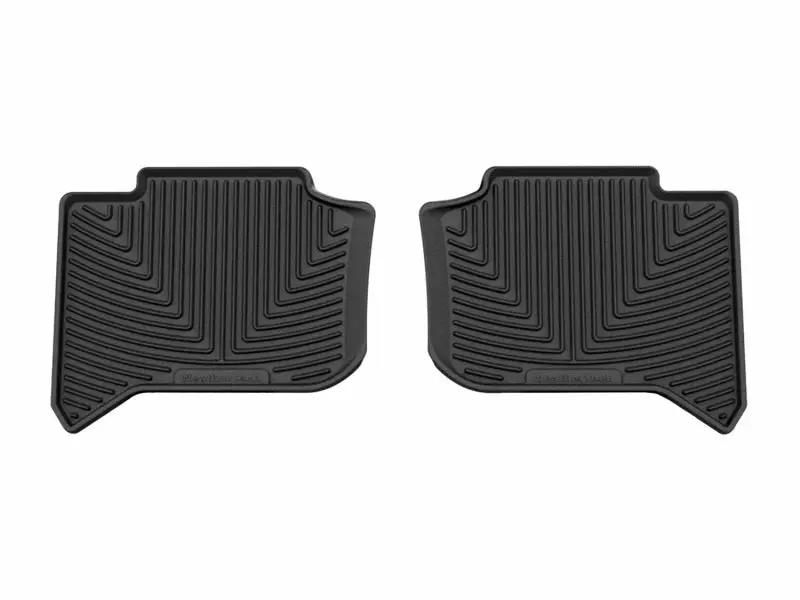 WeatherTech WT Rubber Mats - Rear - Blk by WeatherTech
