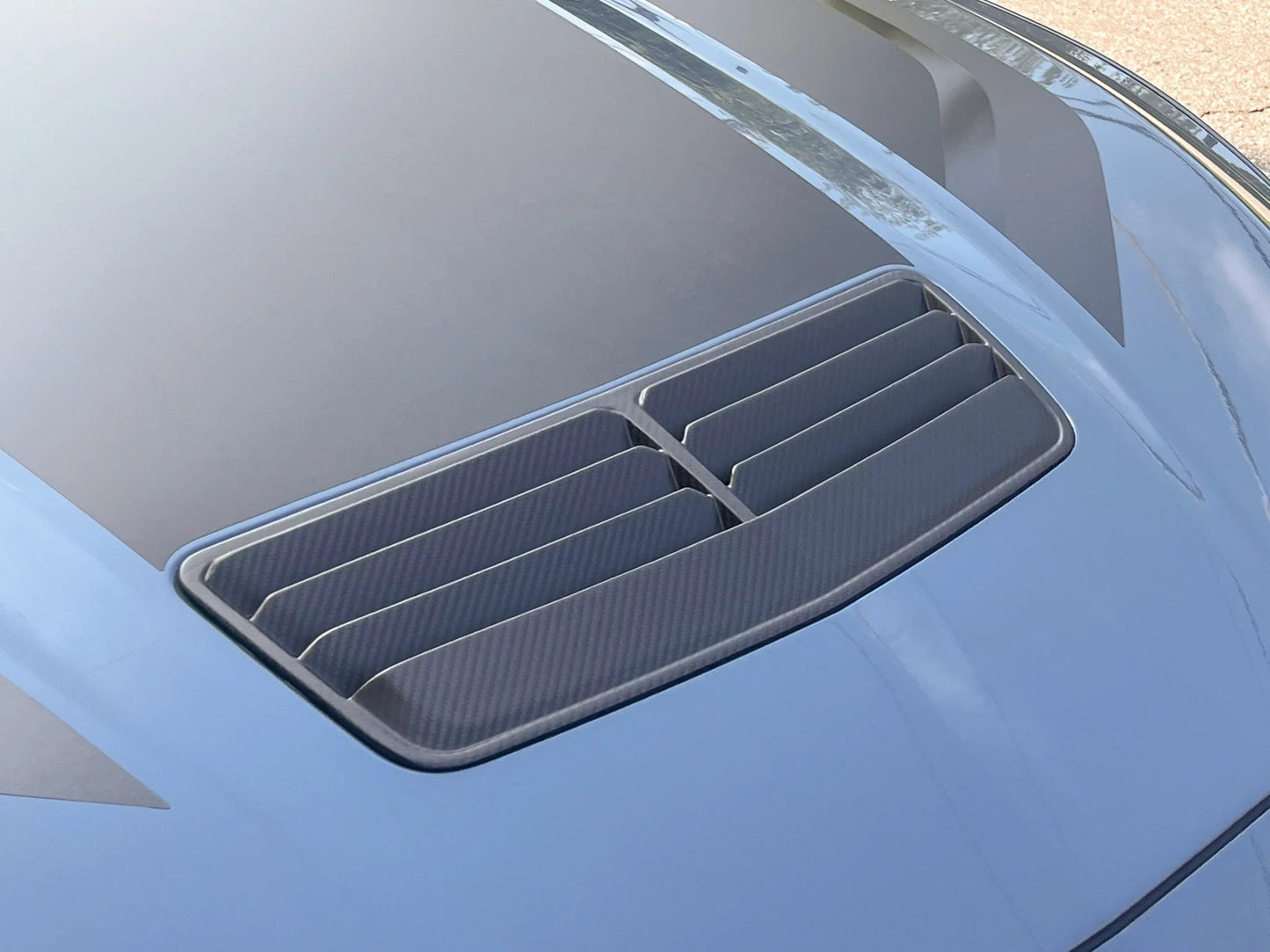 NYTOP 2024-Current Ford Mustang GT Dry Carbon Hood Vent