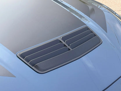 NYTOP 2024-Current Ford Mustang GT Dry Carbon Hood Vent