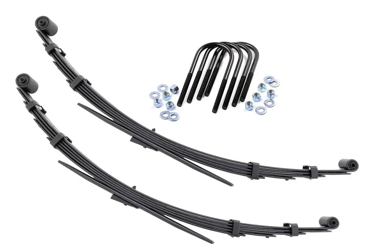 Rough Country Rear Leaf Springs | 3" Lift | Pair | Jeep Grand Wagoneer/J10 Truck/J20 Truck/Wagoneer 4WD by Rough Country