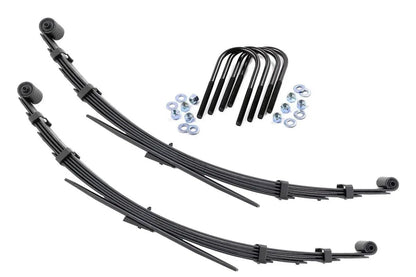 Rough Country Rear Leaf Springs | 3" Lift | Pair | Jeep Grand Wagoneer/J10 Truck/J20 Truck/Wagoneer 4WD by Rough Country