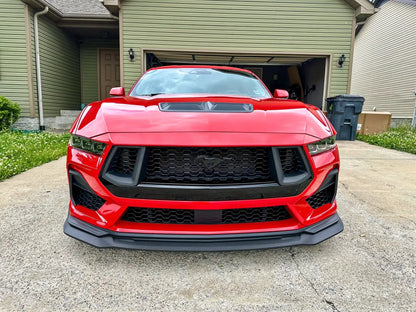 NYTOP 2024-Current Ford Mustang GT Dry Carbon Grille Inserts by NYTOP