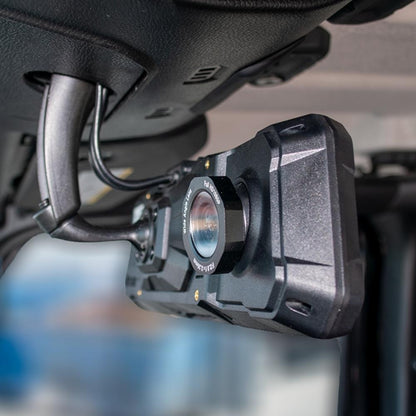 Acumen The Legend 3ch Waterproof Rear View Mirror Dash Cam with 1080P 60fps Front+ Rear+ Bumper/Cabin Cameras
