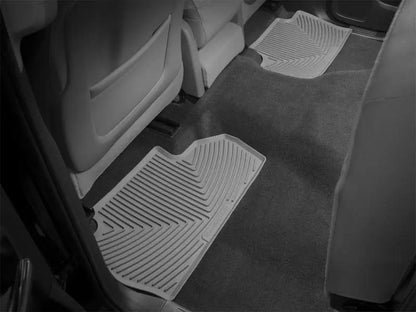 WeatherTech WT Rubber Mats - Rear - Grey by WeatherTech