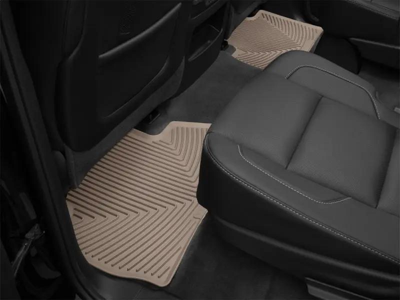 WeatherTech WT Rubber Mats - Rear - Tan by WeatherTech