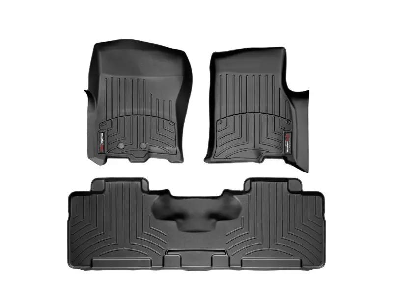 WeatherTech WT FloorLiner - Rear - Blk by WeatherTech