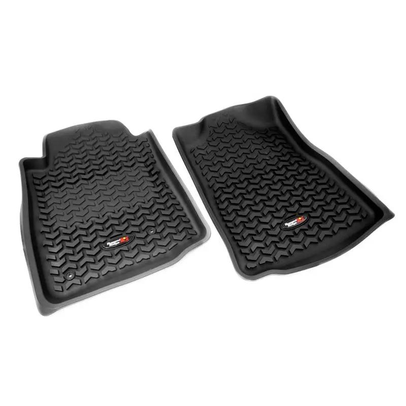 Rugged Ridge RUG Floor Liners - Black by Rugged Ridge