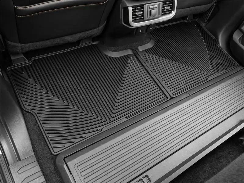 WeatherTech WT Rubber Mats - Rear - Blk by WeatherTech