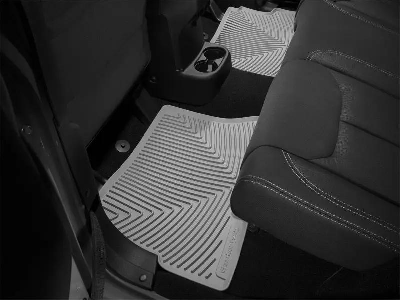 WeatherTech WT Rubber Mats - Rear - Grey by WeatherTech