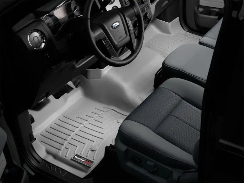 WeatherTech WT FloorLiner - Front - Grey by WeatherTech