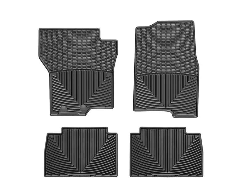 WeatherTech WT Rubber Mats - Rear - Blk by WeatherTech