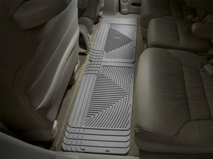 WeatherTech WT Rubber Mats - Rear - Grey by WeatherTech