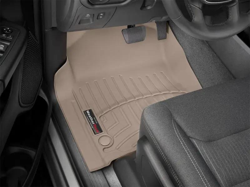 WeatherTech WT FloorLiner - Front - Tan by WeatherTech