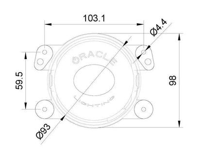 ORACLE Lighting ORL Fog Light Assembly by ORACLE Lighting