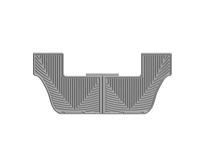 WeatherTech WT Rubber Mats - Rear - Grey by WeatherTech