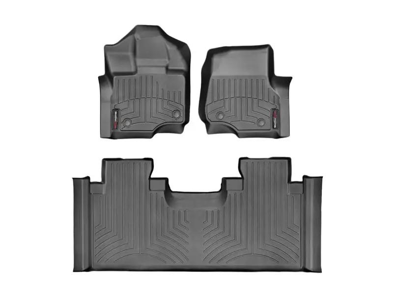 WeatherTech WT FloorLiner - Front - Blk by WeatherTech