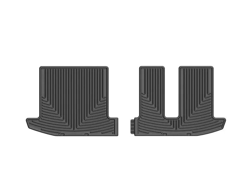 WeatherTech WT Rubber Mats - Rear - Blk by WeatherTech