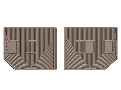 WeatherTech WT Rubber Mats - Rear - Tan by WeatherTech
