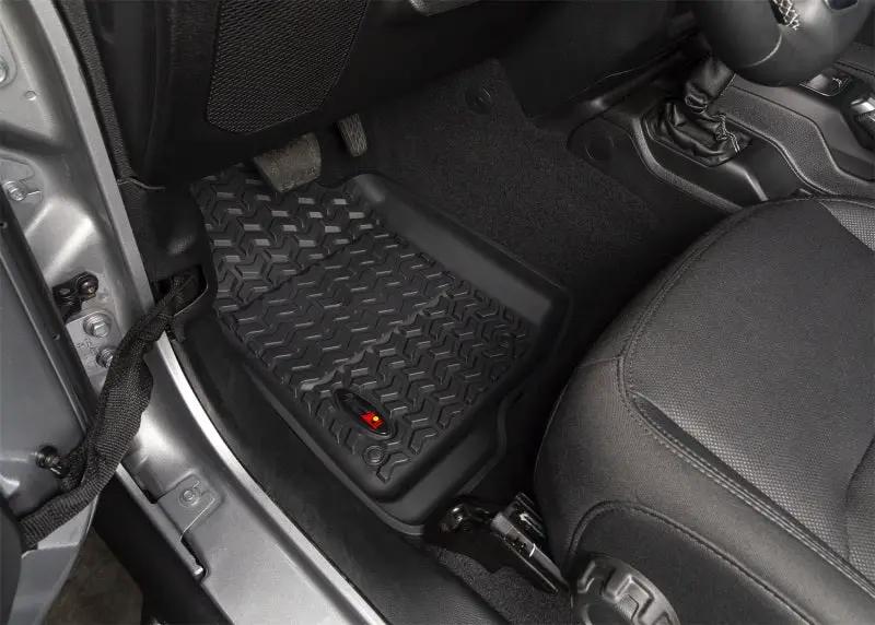 Rugged Ridge RUG Floor Liners - Black