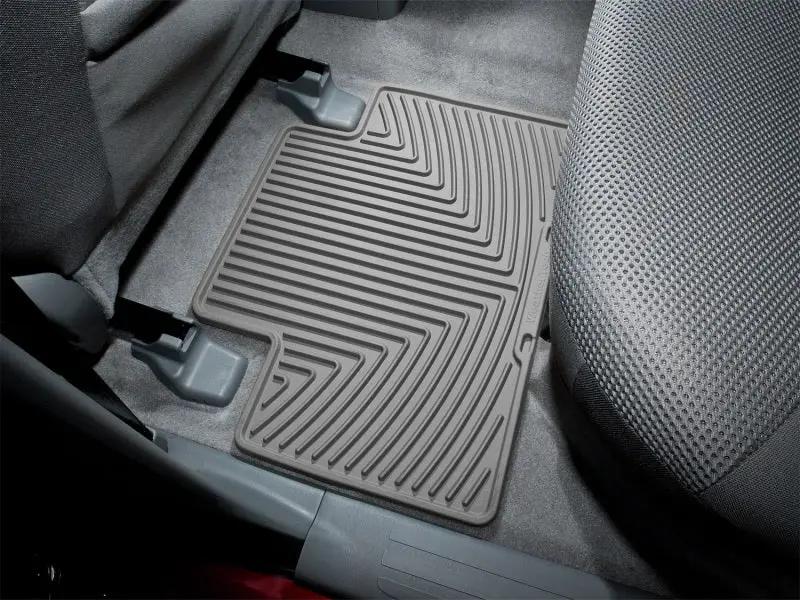 WeatherTech WT Rubber Mats - Rear - Grey by WeatherTech