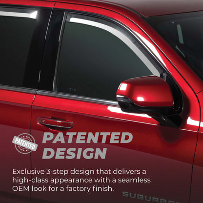 Putco PUT Element Chrm Window Visors
