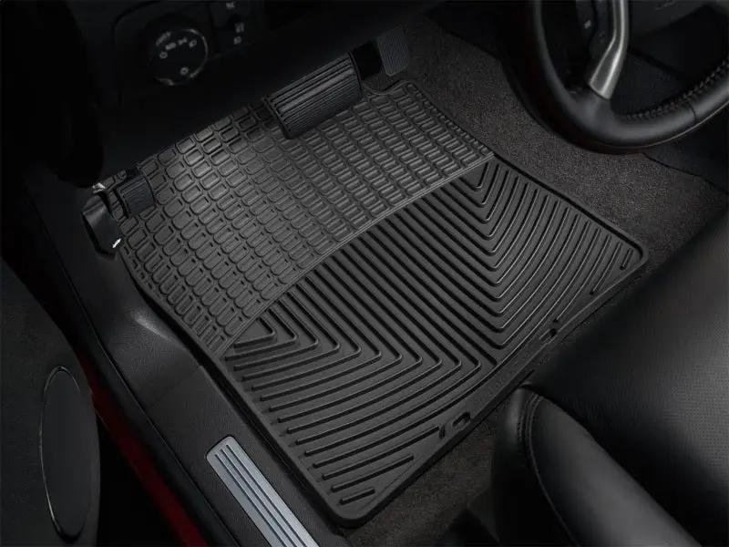 WeatherTech WT Rubber Mats - Front - Blk by WeatherTech