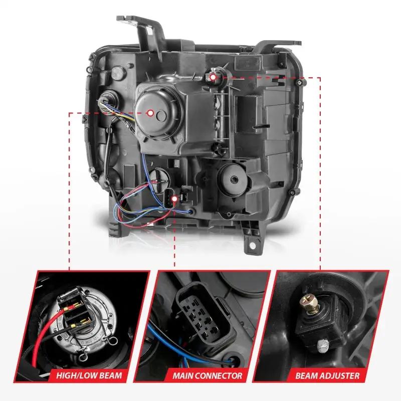 ANZO ANZ LED/Projector Headlights by ANZO
