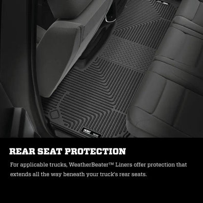 Husky Liners HL WB - Rear - Black by Husky Liners