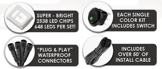 ORACLE Lighting ORL LED Wheel Rings by ORACLE Lighting