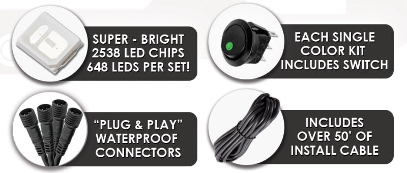 ORACLE Lighting ORL LED Wheel Rings