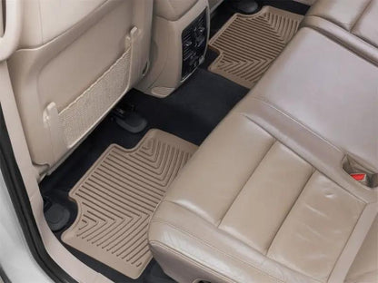 WeatherTech WT Rubber Mats - Rear - Tan by WeatherTech