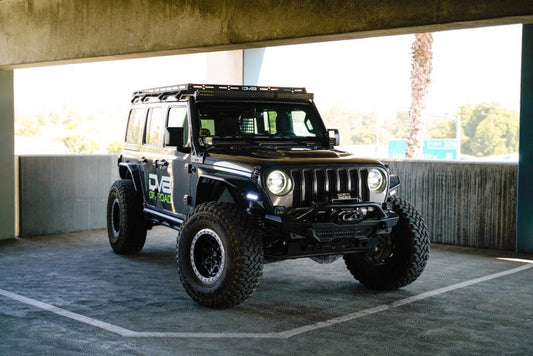 DV8 Offroad DVE Light Bar Mounts - DV8 Offroad - dveLBJL-11 - Auto Expedition
