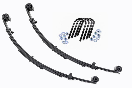 Ballestas delanteras | Elevación de 4" | Par | Ford Excursion/F-250 Super Duty/F-350 Super Duty 4WD