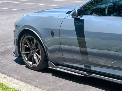 NYTOP 2024-Current Ford Mustang Side Skirt Extension by NYTOP