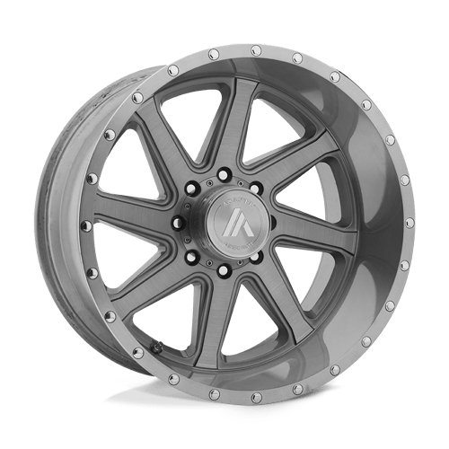 Asanti Off Road AB814 20X12 6X135 TITANIUM-BRUSH (R) -40 by Asanti Off Road