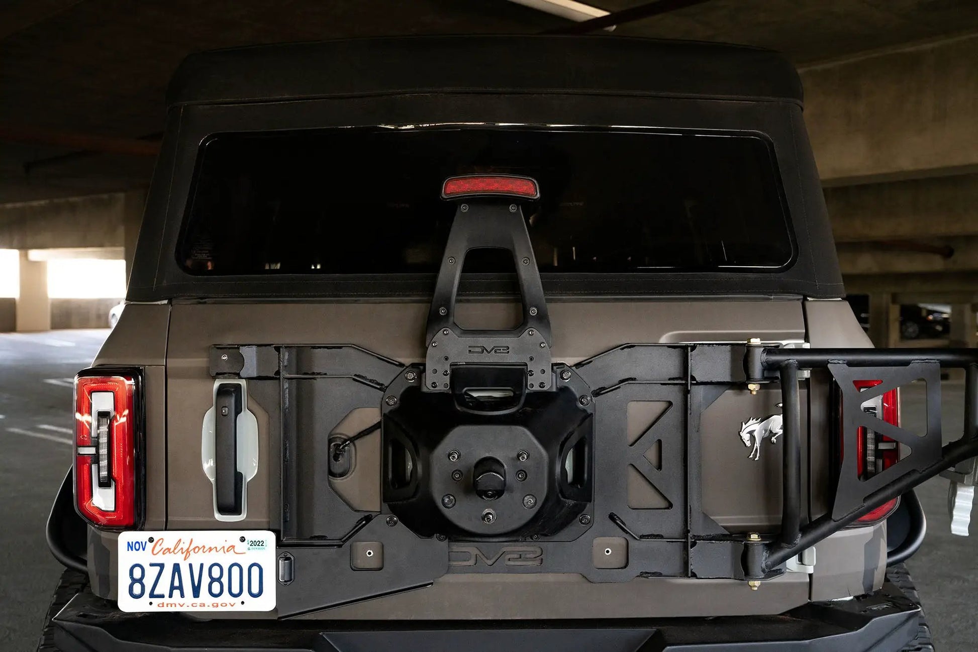 DV8 Offroad 2021-22 Ford Bronco 3rd Brake Light Extension Bracket by DV8 Offroad
