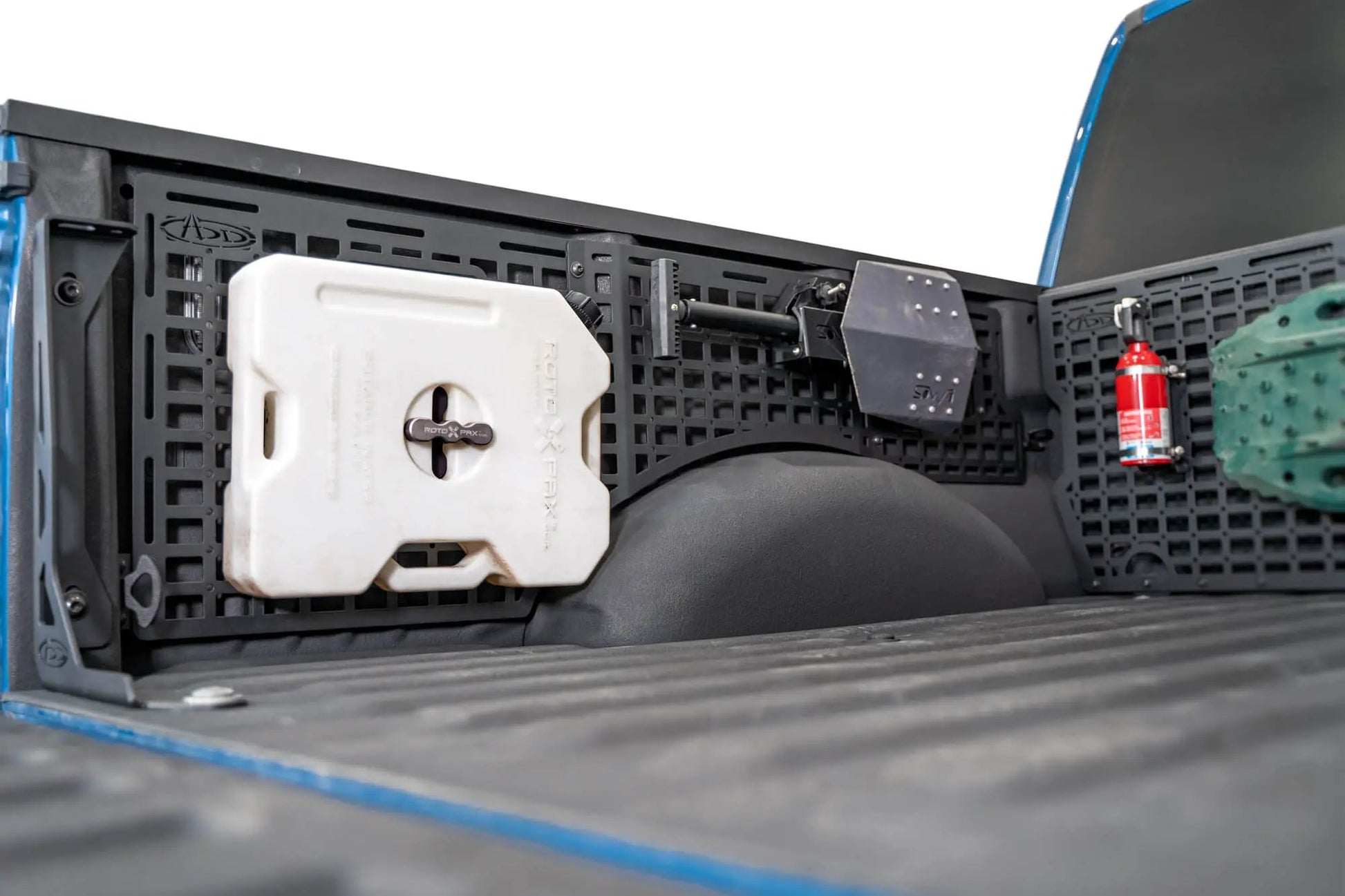 Addictive Desert Designs 2015-2020 Ford F-150 & Raptor Bed Side Molle Panels Driver Full by Addictive Desert Designs
