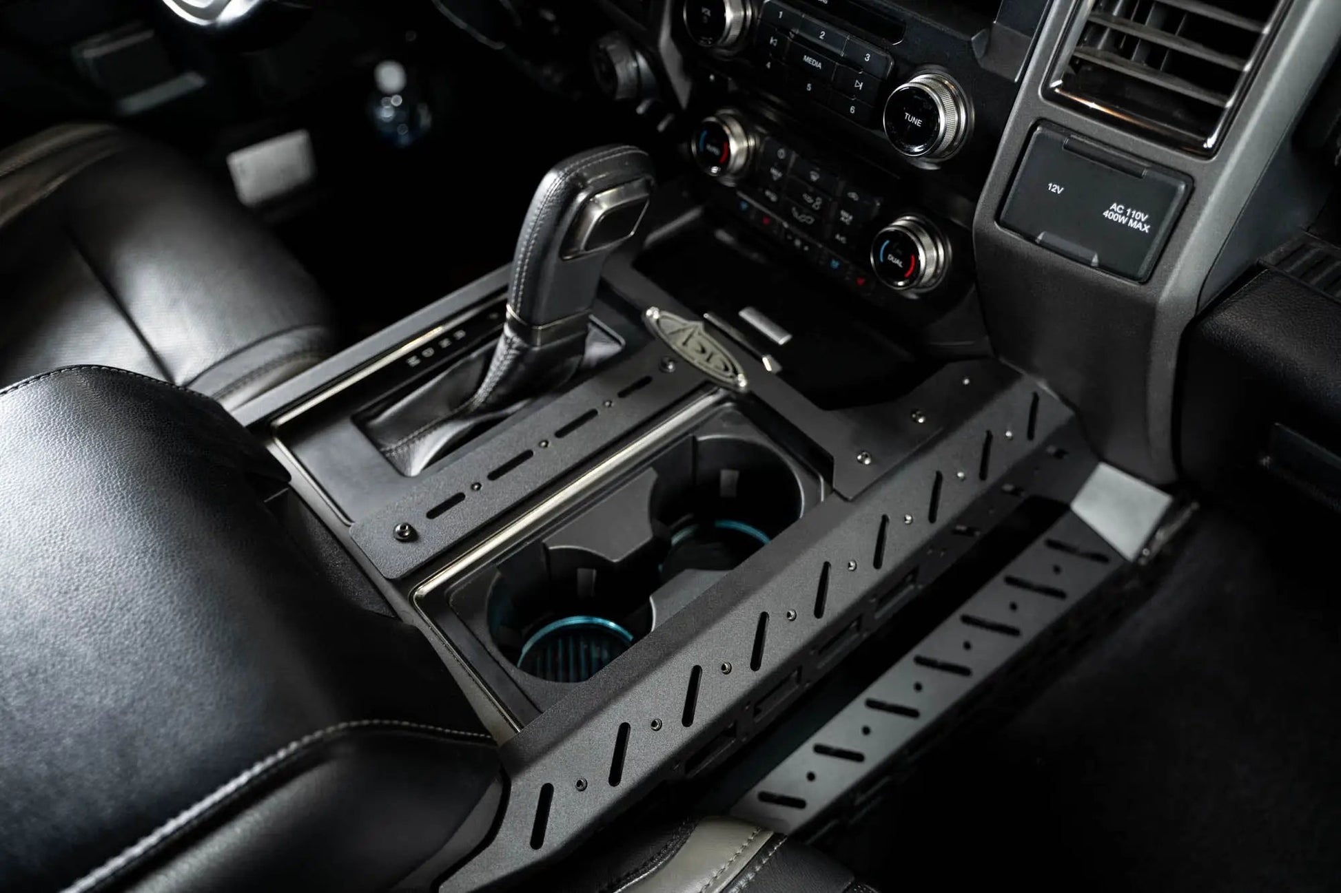 Addictive Desert Designs 2015-2020 Ford F-150 & Raptor Center Console Molle Panels Full Set by Addictive Desert Designs
