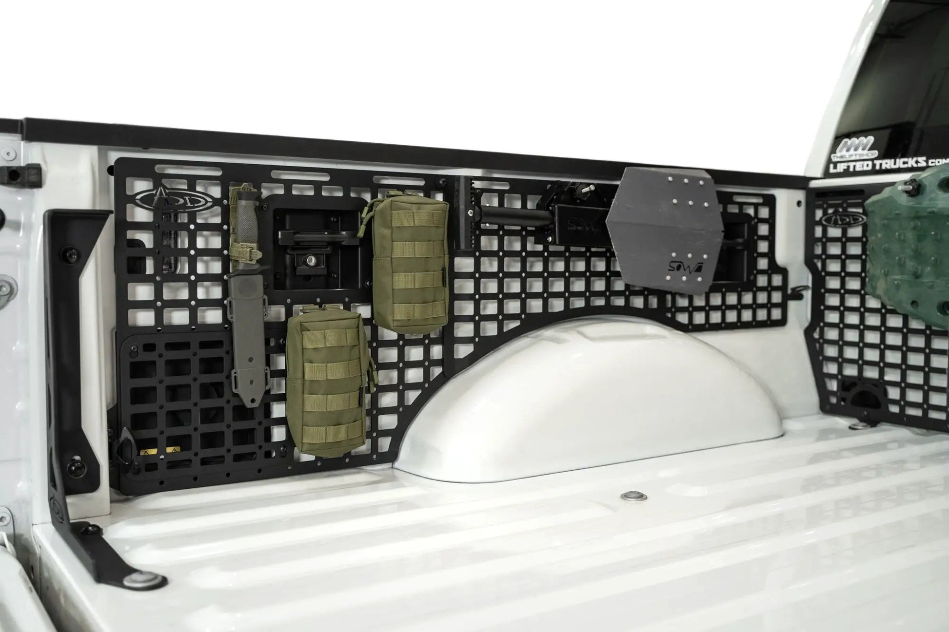 Addictive Desert Designs 2021+ Ford F-150 & Raptor Bed Cab Molle Panels - Center by Addictive Desert Designs