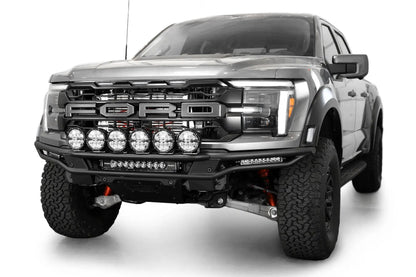 Addictive Desert Designs 2021-2024 Ford F-150 Raptor Race Series Front Bumper Light Hoop by Addictive Desert Designs