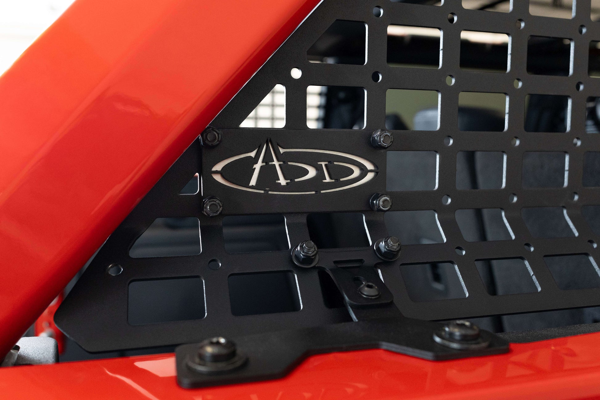 Addictive Desert Designs 2021-2023 Ford Bronco & Bronco Raptor Rear Window Molle Storage Panels by Addictive Desert Designs