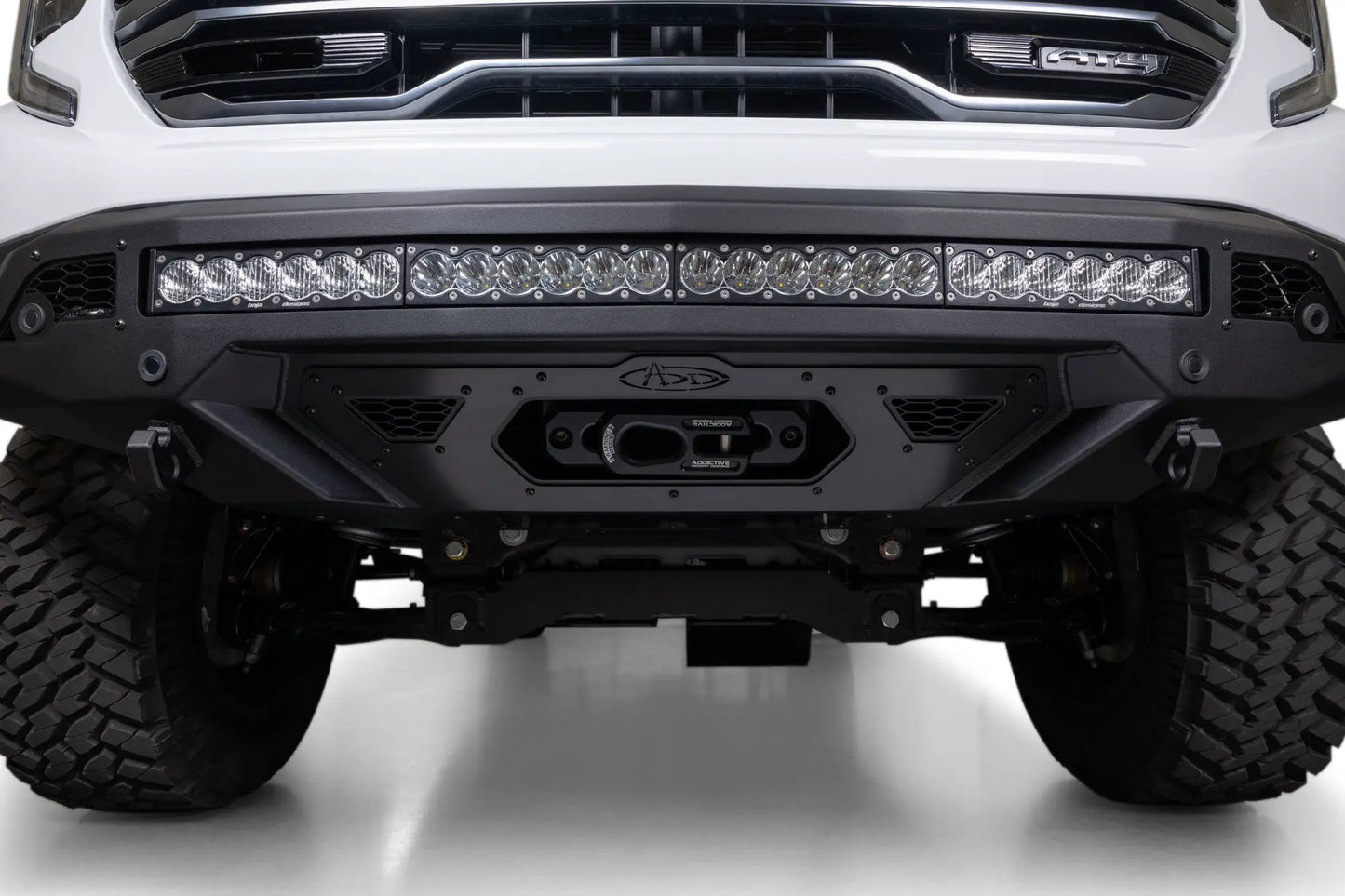 Addictive Desert Designs 2022-2025 GMC Sierra 1500 Stealth Fighter Front Bumper by Addictive Desert Designs