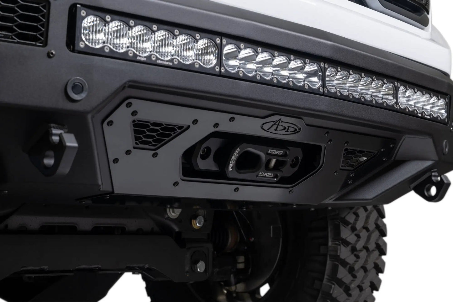 Addictive Desert Designs 2022-2025 GMC Sierra 1500 Stealth Fighter Winch Kit by Addictive Desert Designs