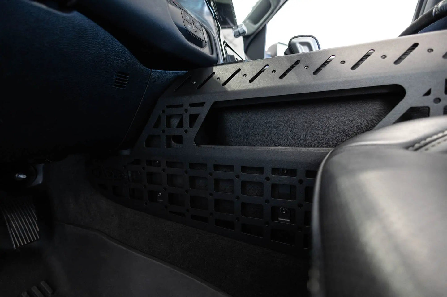 Addictive Desert Designs 2021-2025 Ram 1500 TRX/RHO Center Console Molle Panels & Digital Device Bridge by Addictive Desert Designs