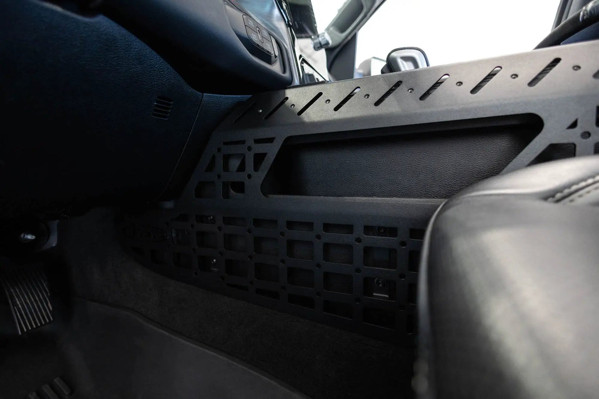 Addictive Desert Designs 2021-2025 Ram 1500 TRX/RHO Center Console Molle Panels & Digital Device Bridge by Addictive Desert Designs